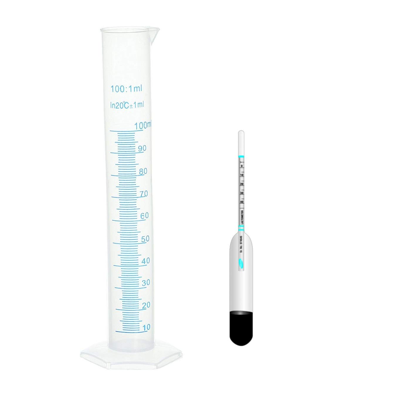 lactometer and jar